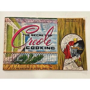 Vintage 1974 The Secret of Creole Cooking BF Trappey's Sons Louisiana Cookbook